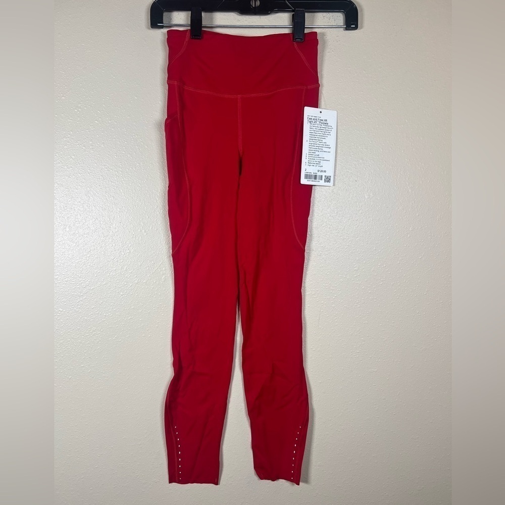 NWT Lululemon Fast and Free High-Rise Tight 25” Pockets
